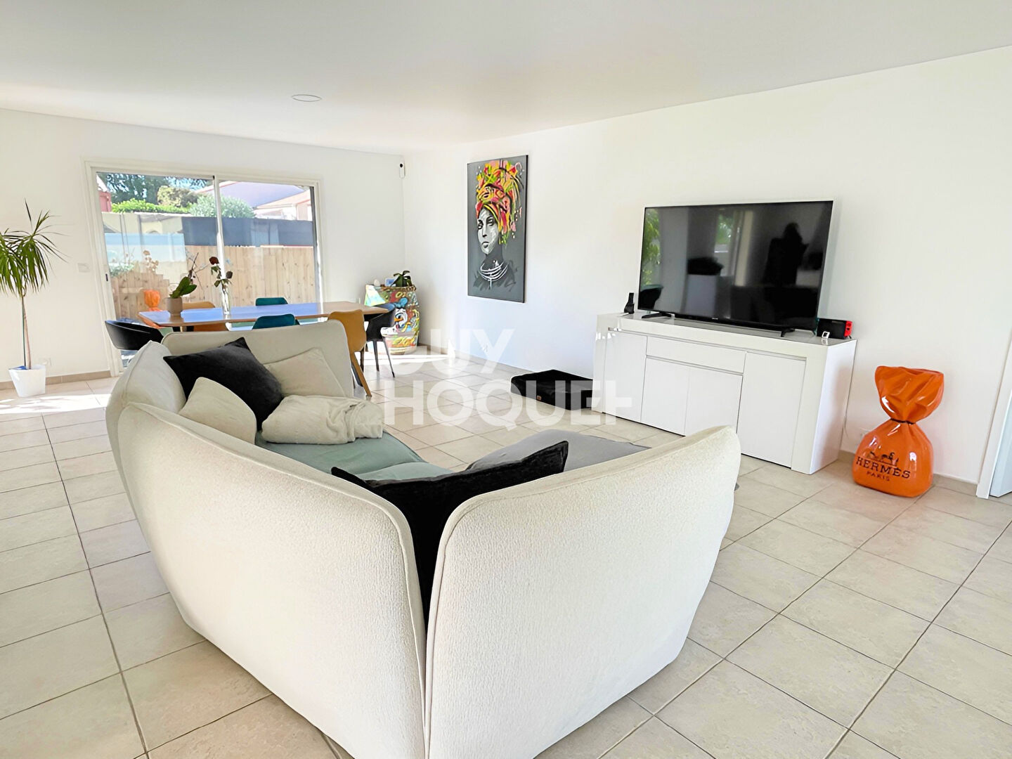 CANOHES, Maison Plain-pied, 110 m²,  3 chambres, 4 faces, parcelle 555 m²