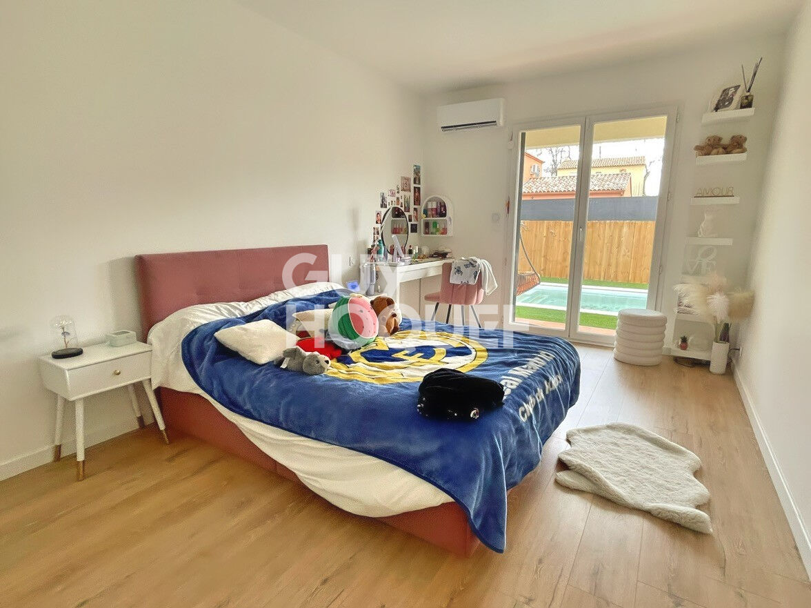 CANOHES, Maison Plain-pied, 110 m²,  3 chambres, 4 faces, parcelle 555 m²