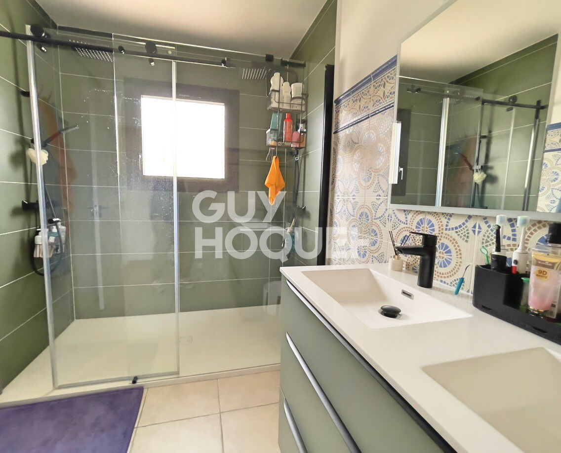 CANOHES, Maison Plain-pied, 110 m²,  3 chambres, 4 faces, parcelle 555 m²