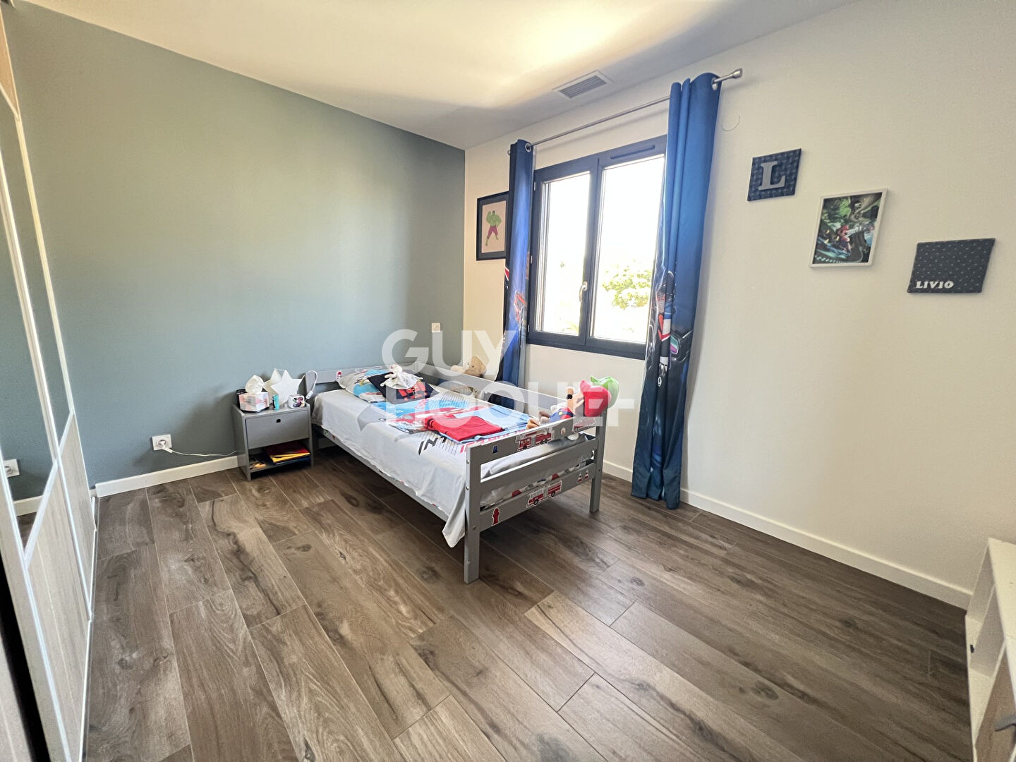 CANOHES, maison 4 faces contemporaine, 5 pièces, garage, piscine SANS VIS A VIS, secteur très recherché