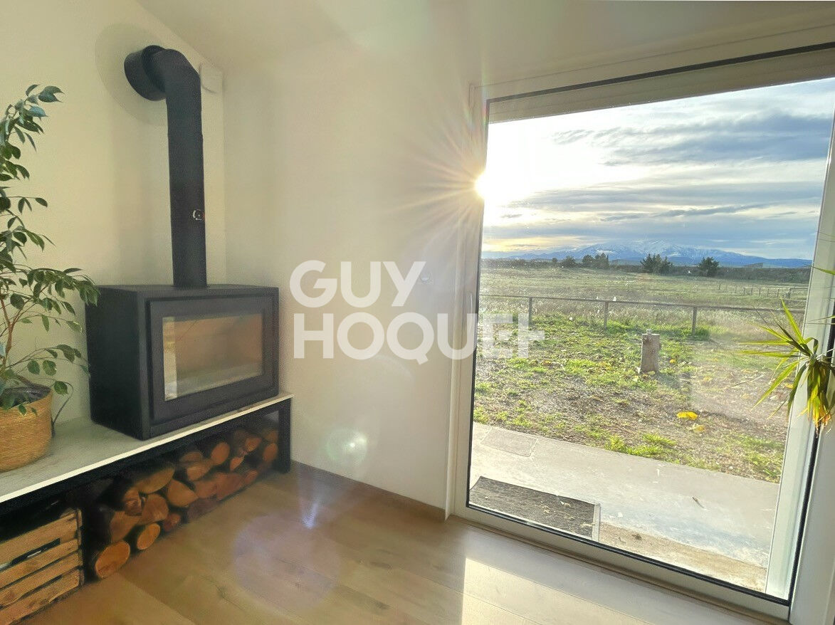 Ponteilla, propriété 4 faces, 150 m² habitables sur parcelle 30 000m²