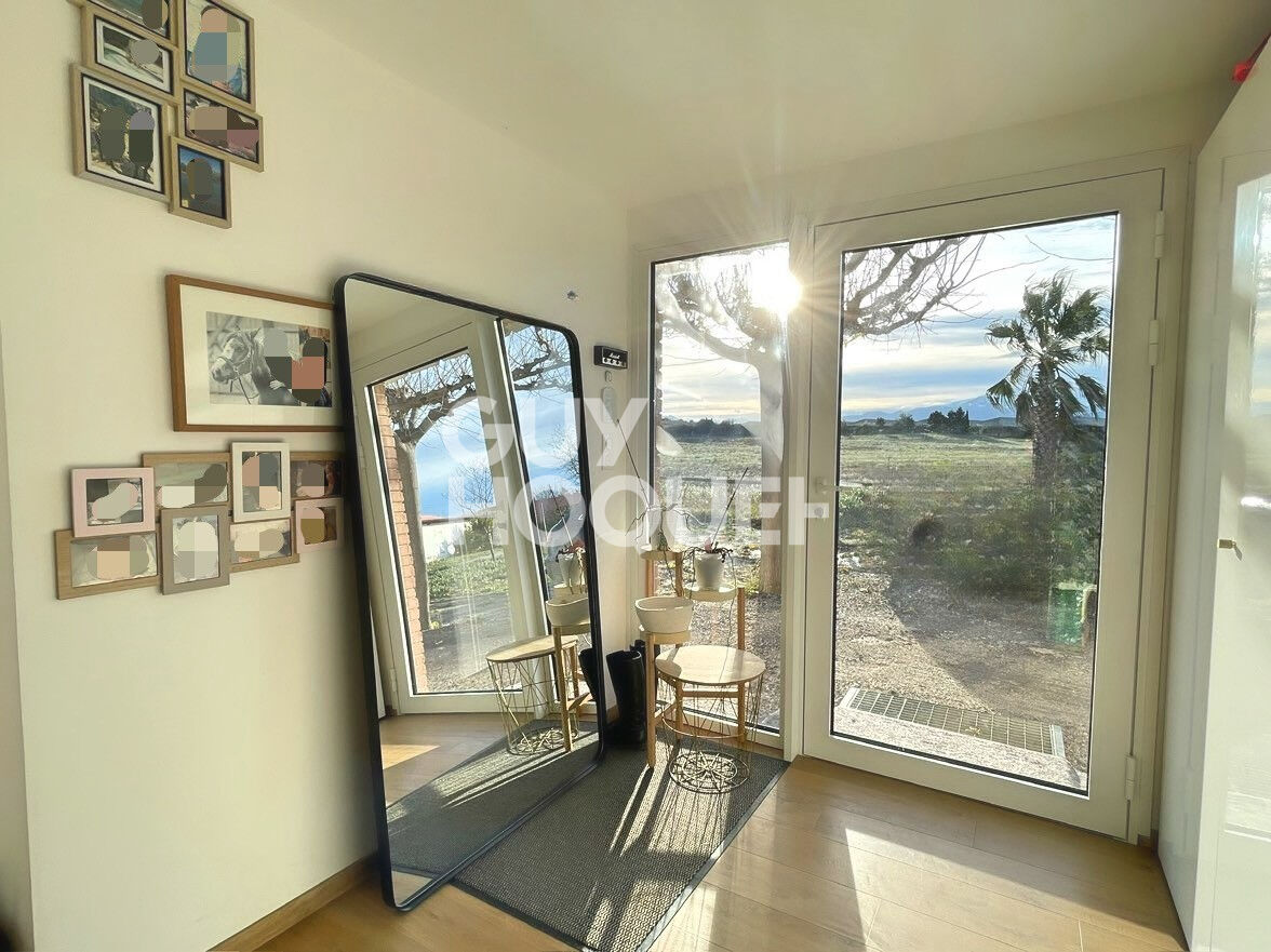 Ponteilla, propriété 4 faces, 150 m² habitables sur parcelle 30 000m²