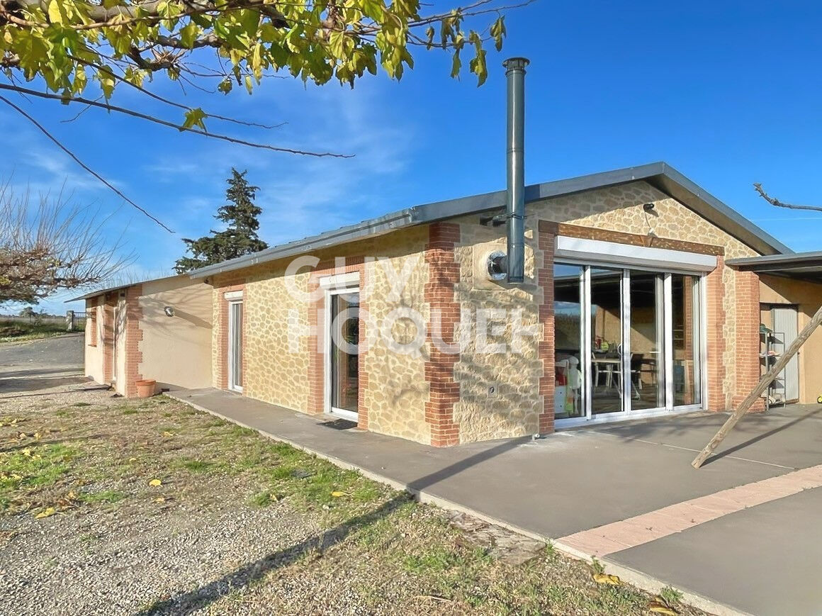 Ponteilla, propriété 4 faces, 150 m² habitables sur parcelle 30 000m²