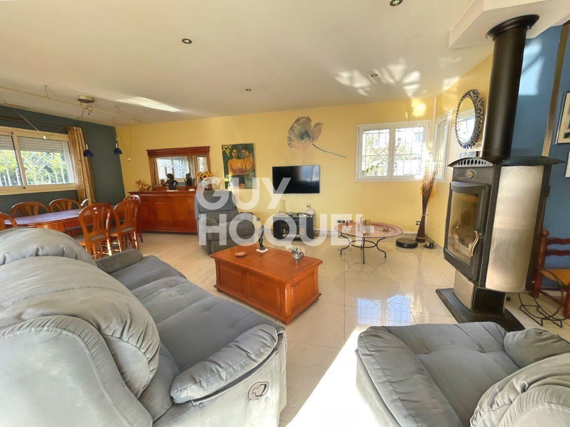 Maison 4 faces, 125 m² de plain-pied, T4, 1300 m² de parcelle