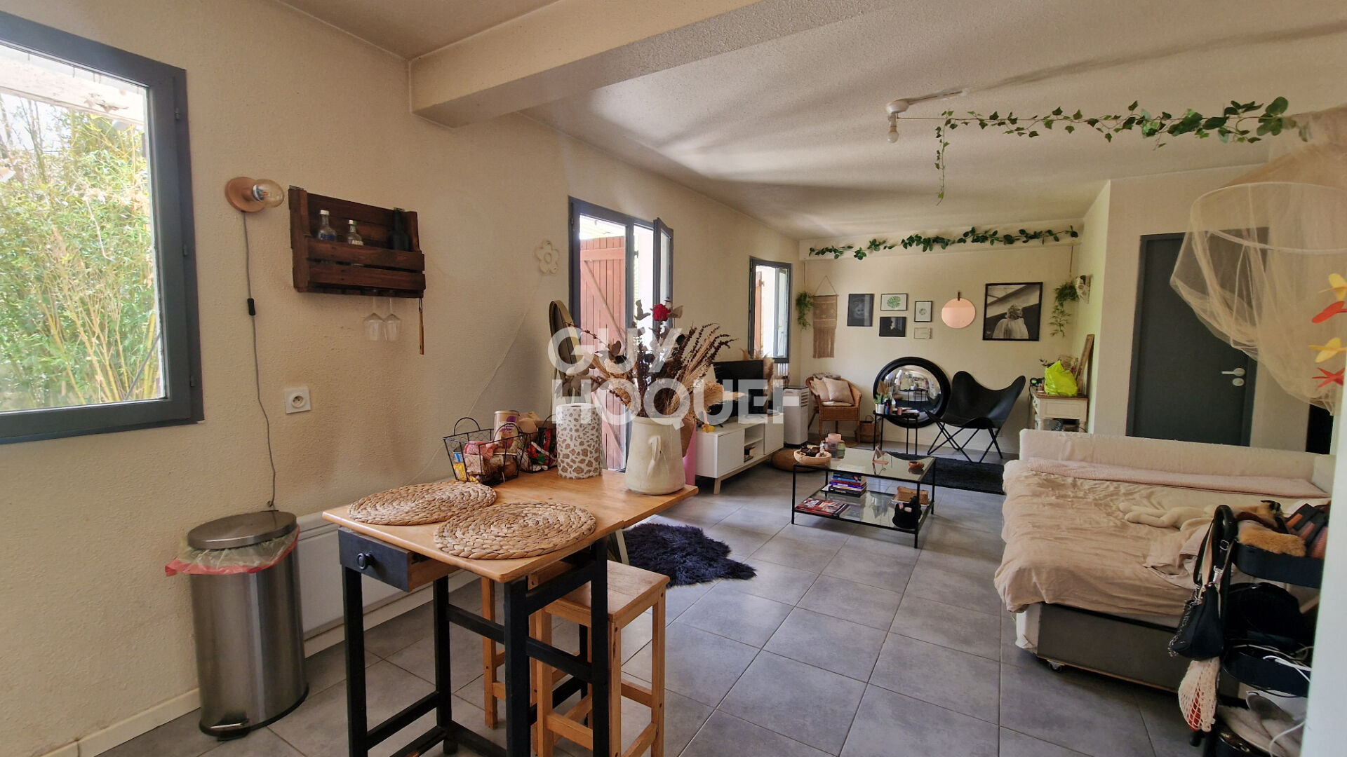 Appartement T2 de 48 m2 avec jardin privatif - Vendu Loué Perpignan Sud St-Vicens