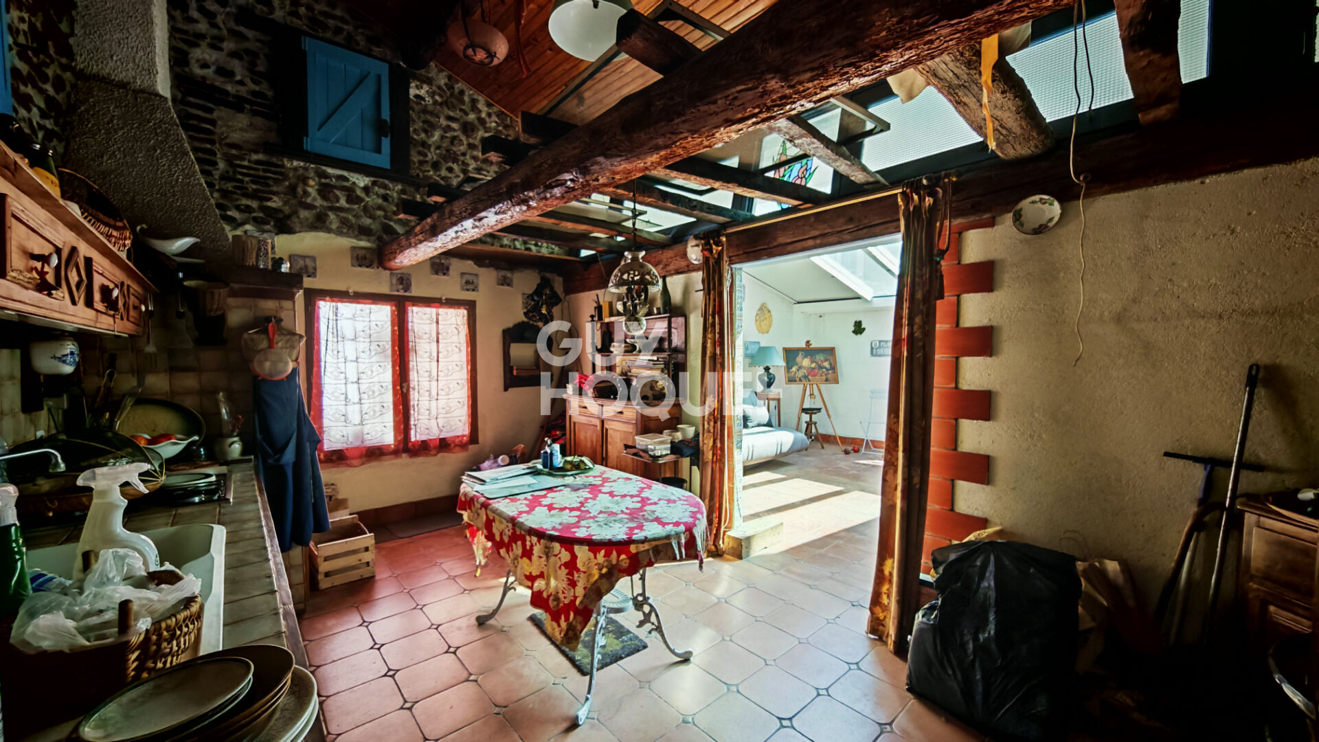 A vendre à Cabestany, maison de village 5 pièces avec grand garage et loggia/véranda