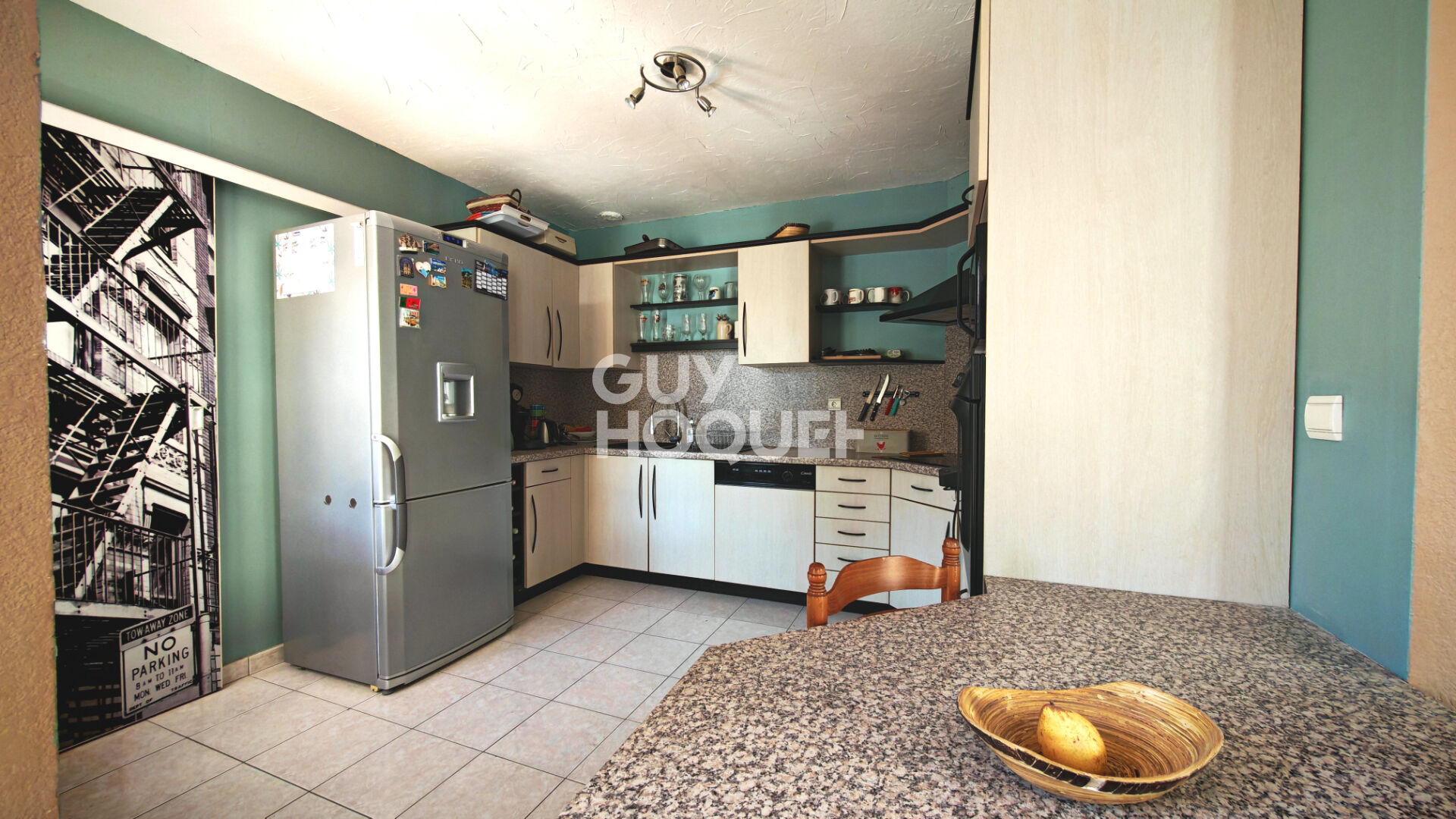 CANOHES à vendre, maison 4 faces de plain pied, 4 pièces avec piscine.