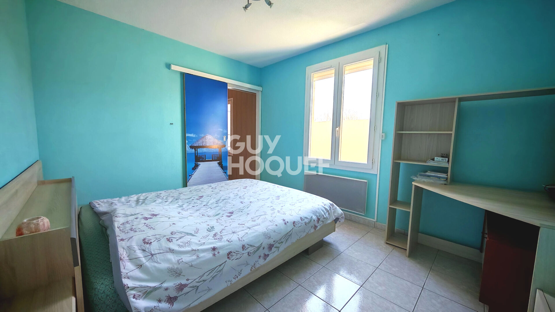 CANOHES à vendre, maison 4 faces de plain pied, 4 pièces avec piscine.