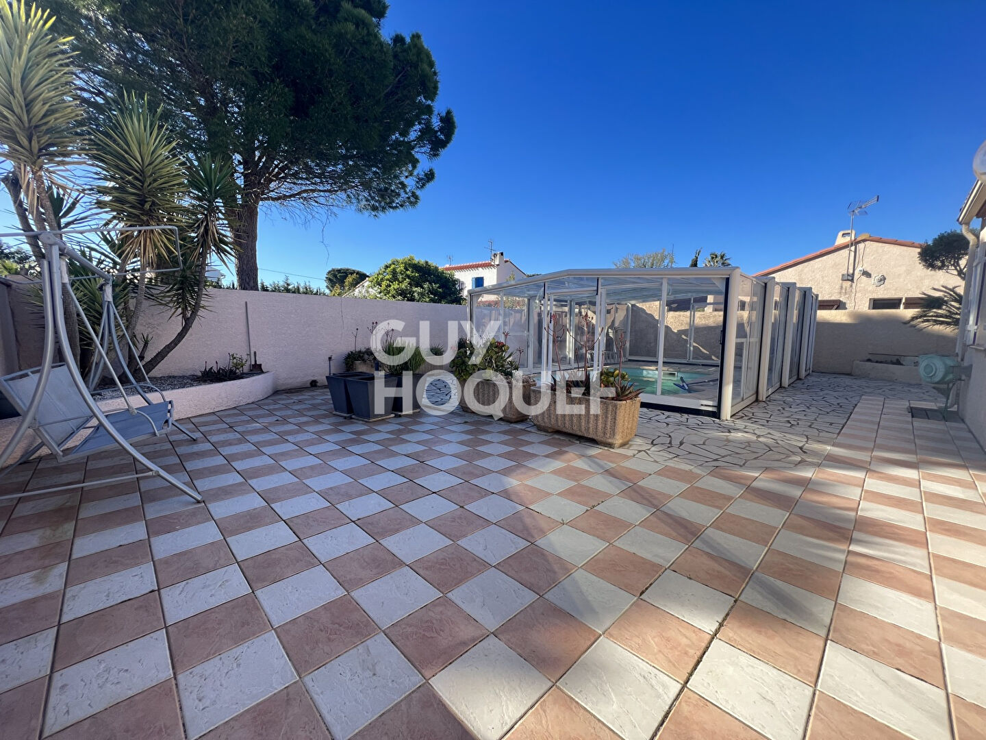 CANOHES à vendre, Maison plain-pied, 4 pièces avec garage et piscine