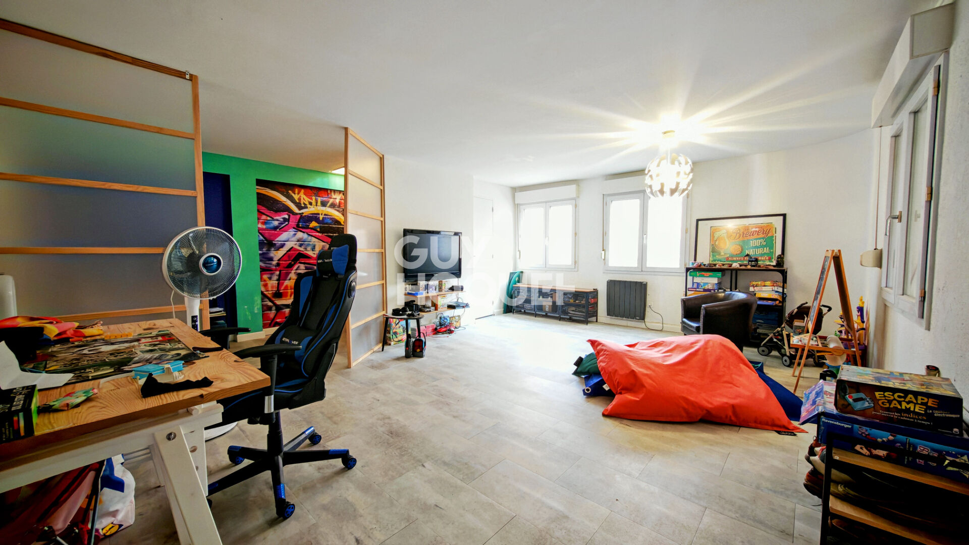 PERPIGNAN Quartier de la gare, à vendre maison familiale 7 pièces avec terrasse, cour et parking