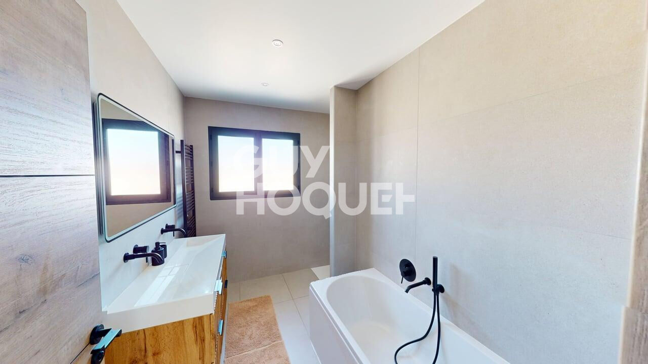 POLLESTRES Villa 4 chambres contemporaine, Haut de Gamme (dpe A), piscine