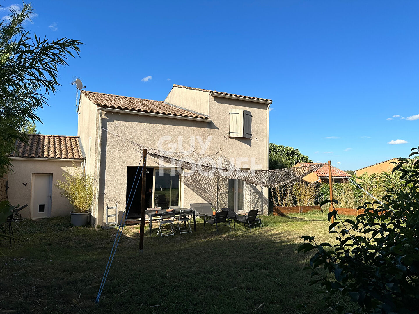 CARCASSONNE Montlegun - Maison 4 pièces avec jardin et garage
