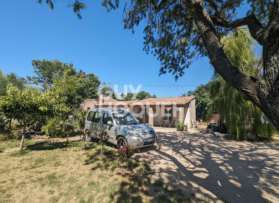 COUP DE COEUR CAMPAGNE - Maison à personnaliser sur 1692m² aux portes de Carpentras !