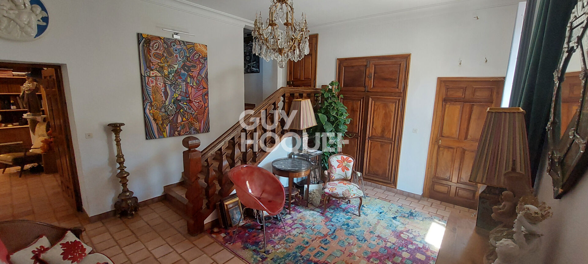 Carpentras - Hôtel Particulier 1850 - 252 m² - 9 pièces - 5 chambres - Cour intérieure