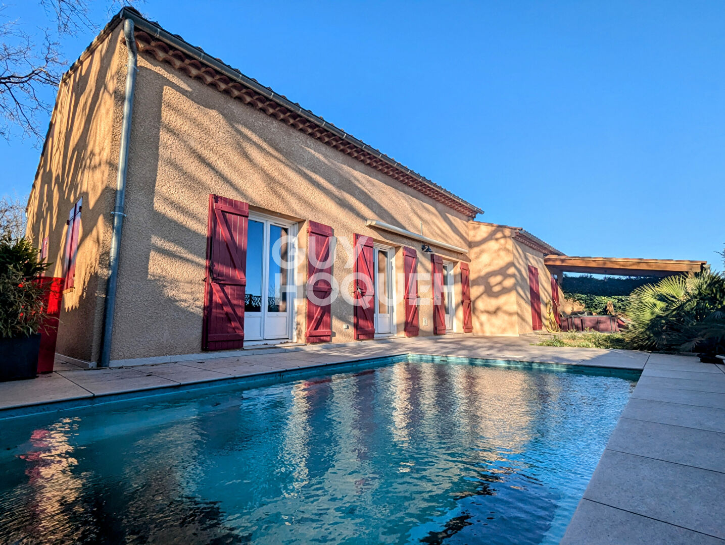 Exclusivité - Maison Plain pied - Piscine - 4 chambres - Au calme