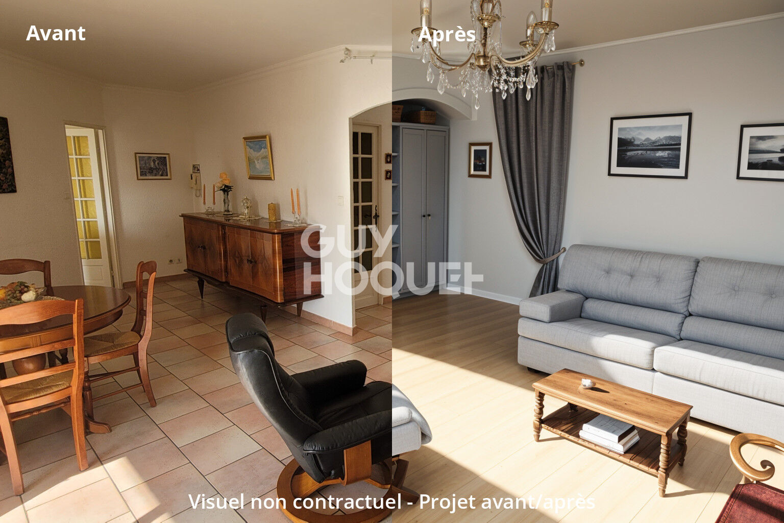 Carpentras, Appartement de 87 m² - Dernier étage avec ascenseur - Terrasse - Stationnement privatif