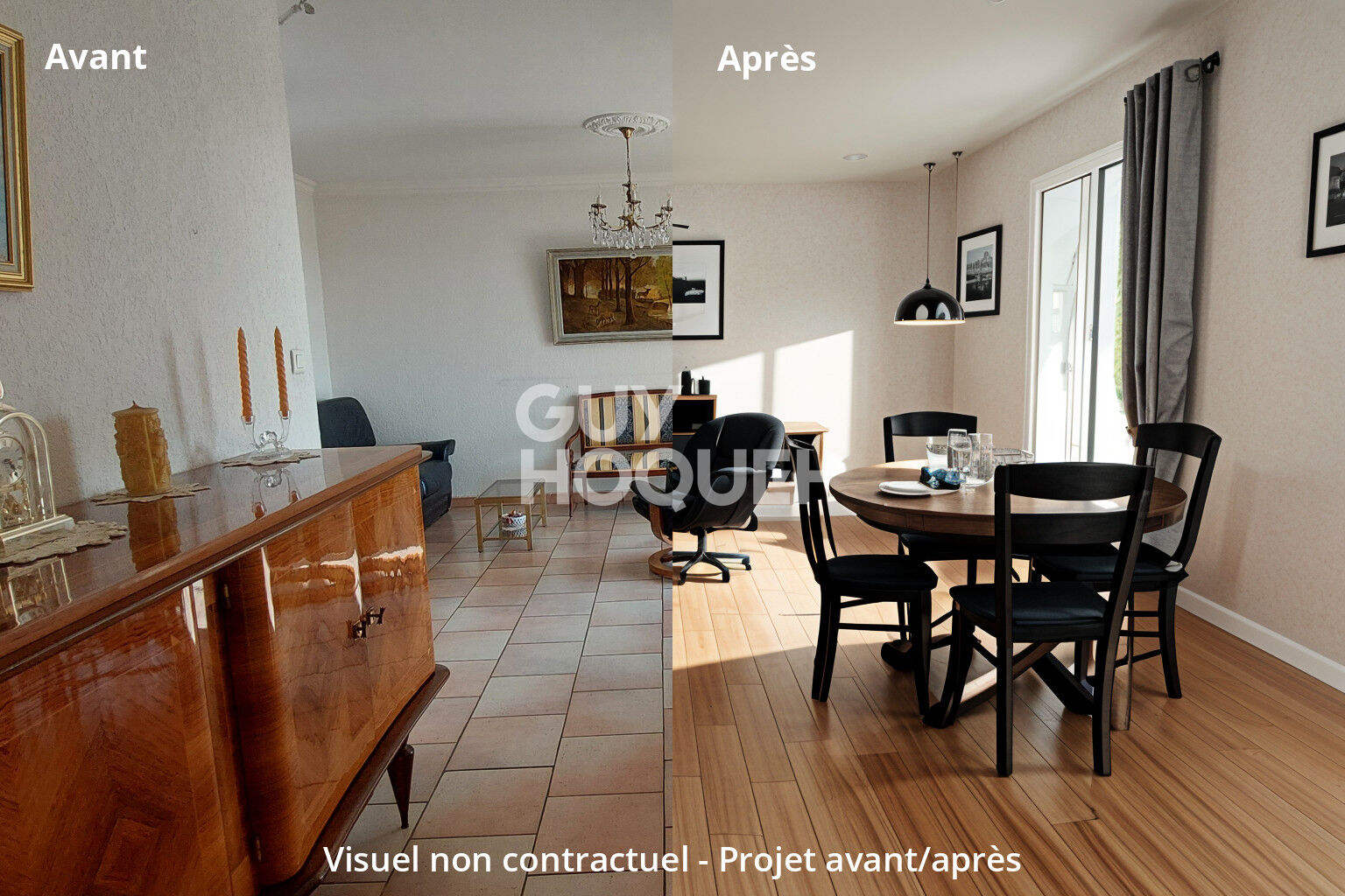 Carpentras, Appartement de 87 m² - Dernier étage avec ascenseur - Terrasse - Stationnement privatif