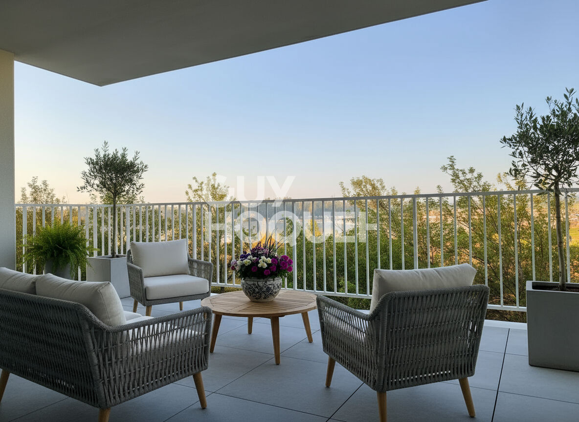 Appartement Monteux type 4 de 75 m² + Terrasse + Balcon + Stationnement