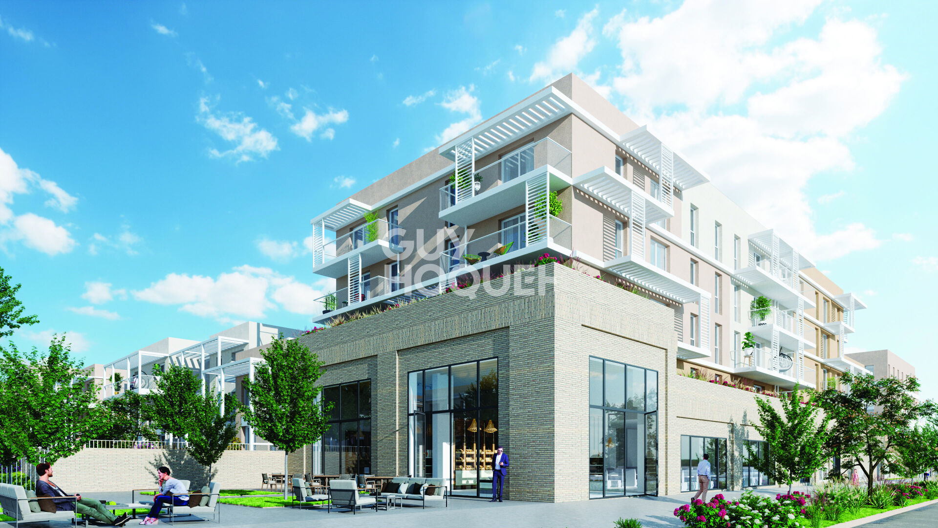 T2 - MONTEUX - 45 m² - avec balcon et parking -