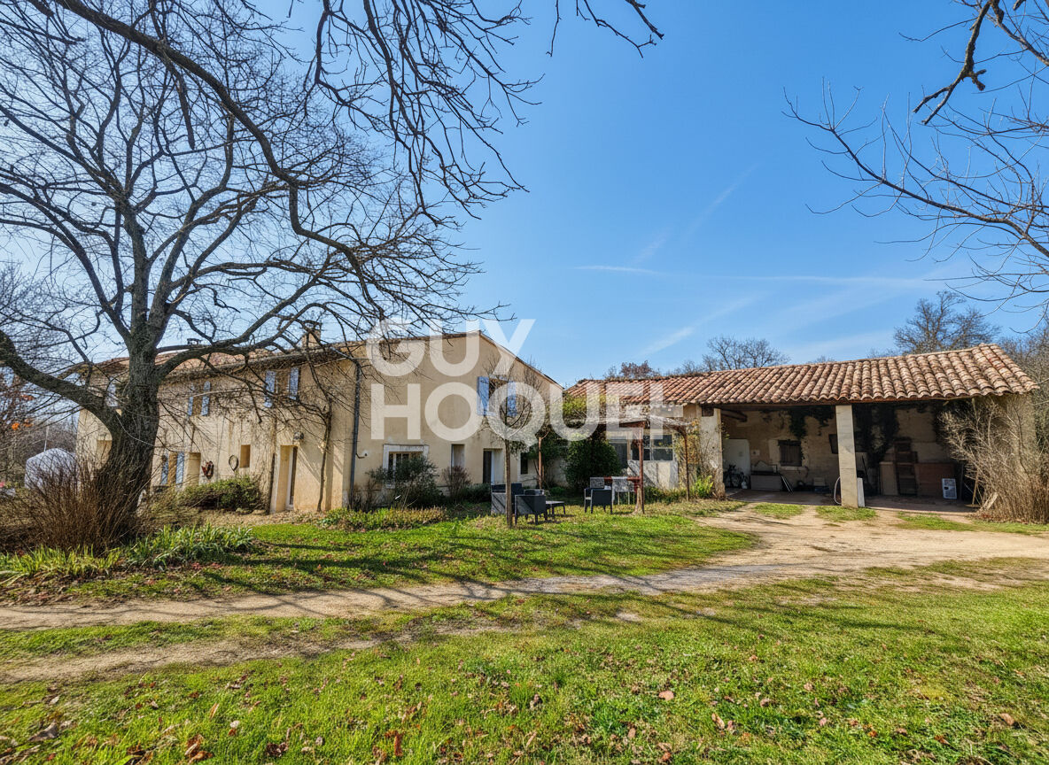 Magnifique mas provençal + gîte en pleine campagne de Bédoin - 1 hectare de terrain