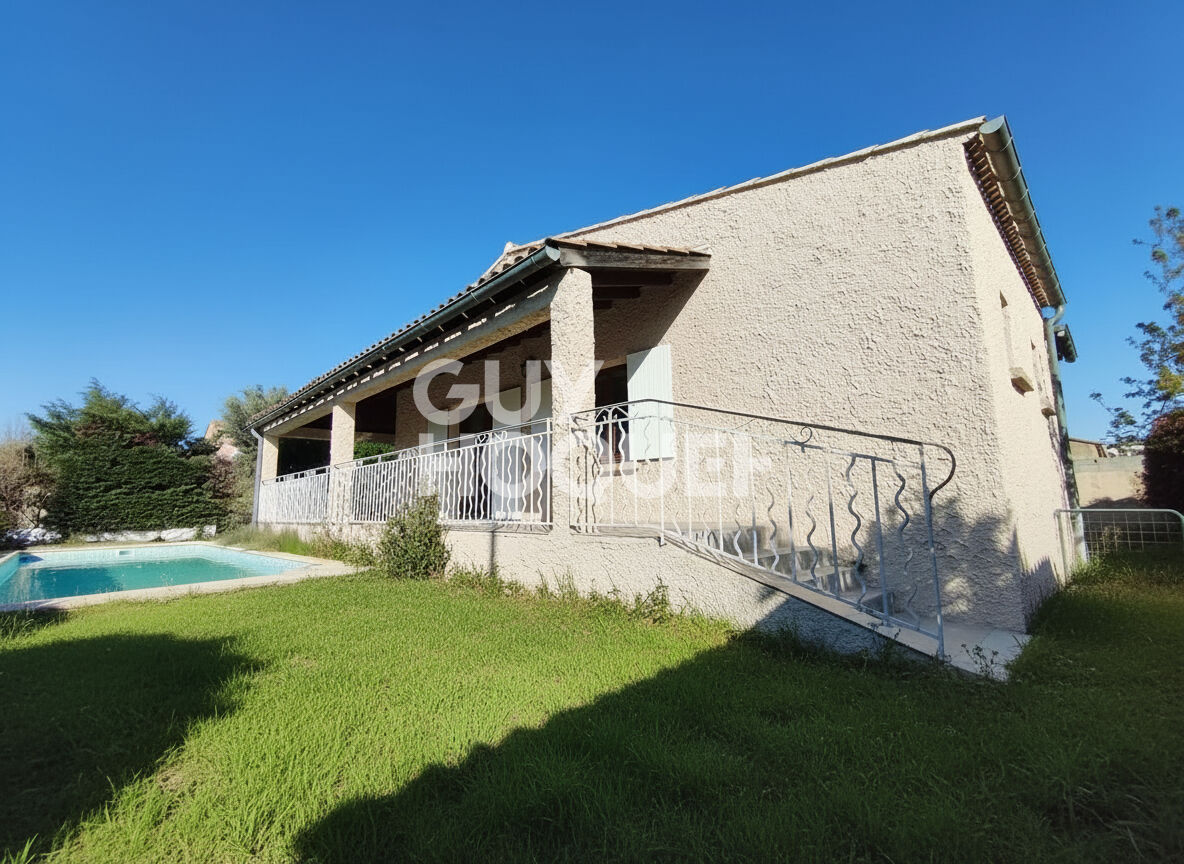 Maison 5 pièces - 127 m² - PP - ENTRAIGUES sur la SORGUE - Terrain 629 m² - Piscine