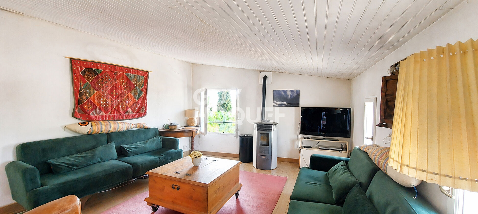 Malaucène - Maison de village avec vue - 7 pièces de 179 m² - Jardin, Terrasse , Garage et Cave