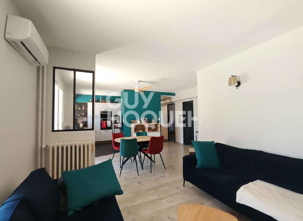 Magnifique T4 de 87m² avec terrasse de 80m² - Proximité Centre-ville - Résidence sécurisée avec ascenseur et garage !