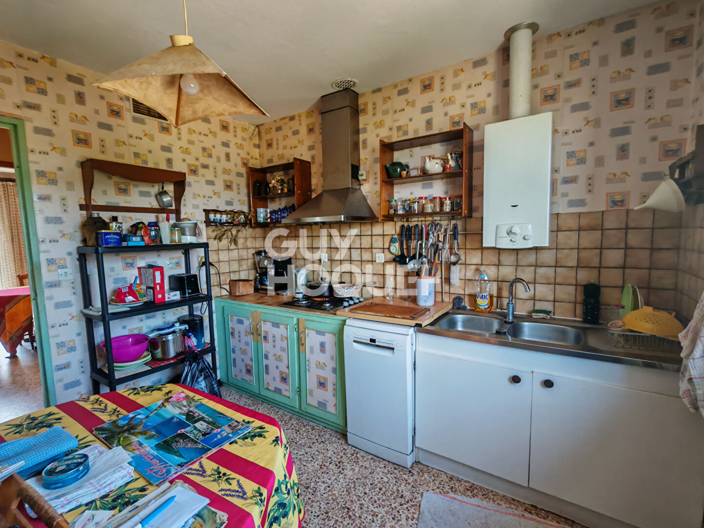COUP DE COEUR - Maison de caractère 80m² + Garages 80m² - Terrain arboré piscinable 2300m²