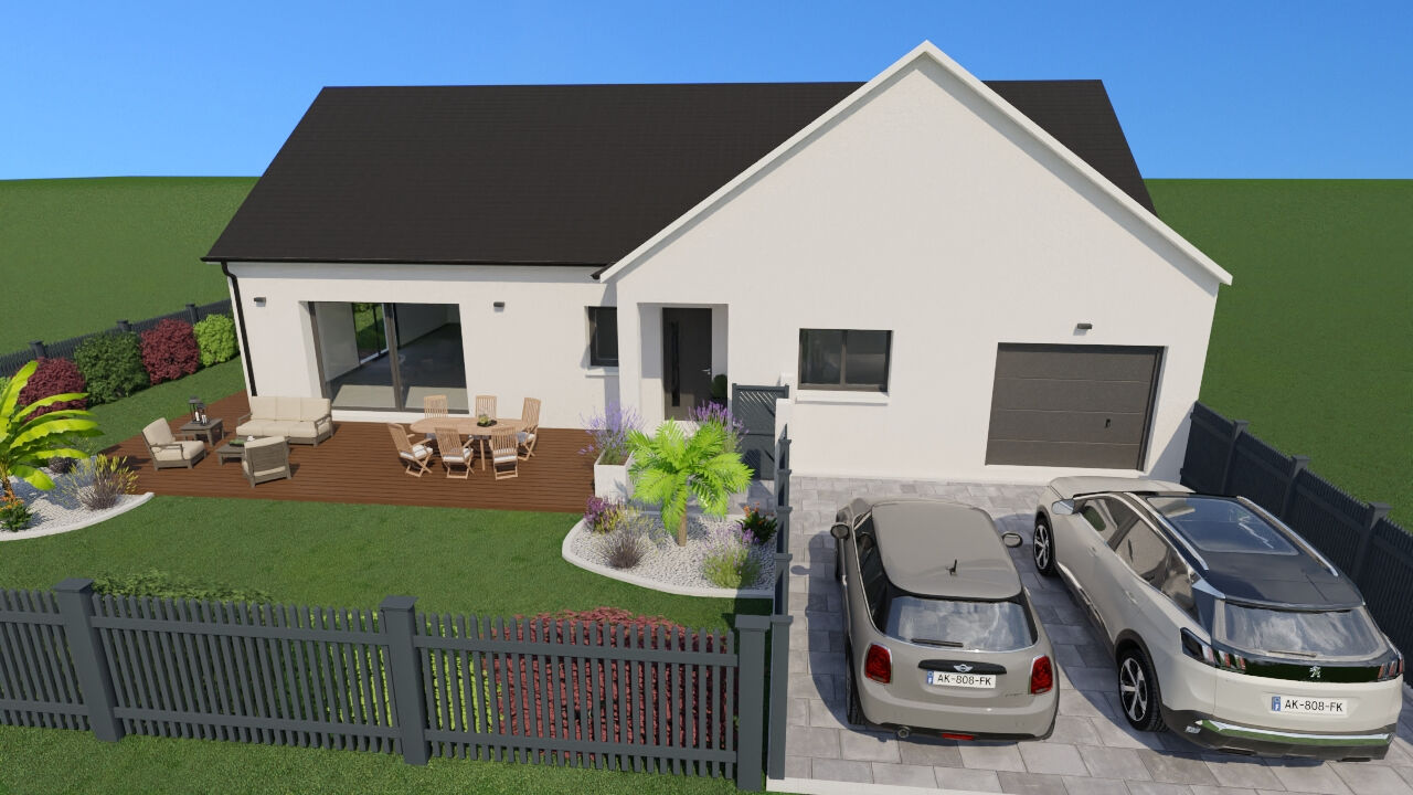 MAISON PLAIN-PIED COURSEULLES SUR MER