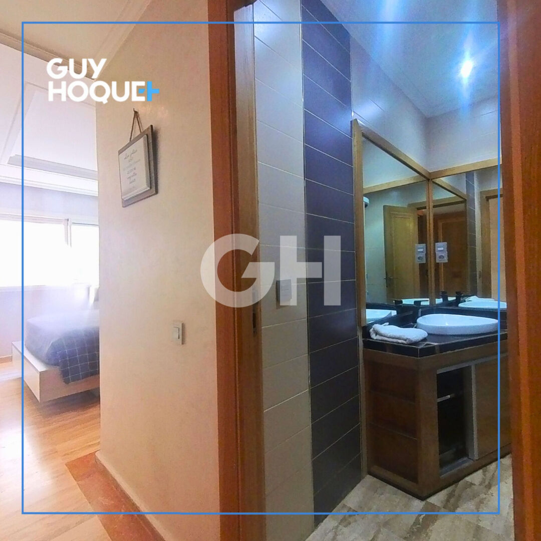 Tres bel appartement meublé sur Abou mahassine