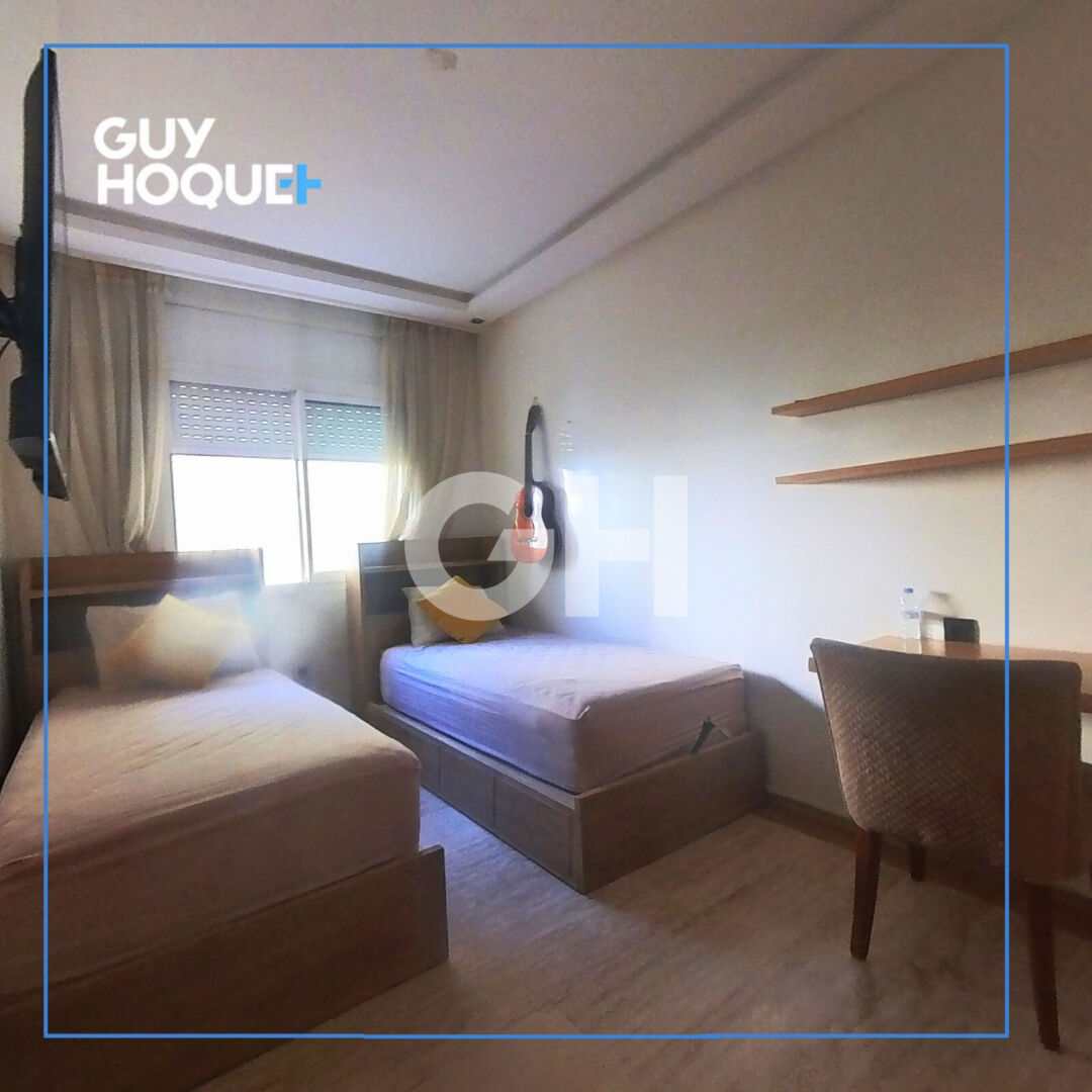 Tres bel appartement meublé sur Abou mahassine