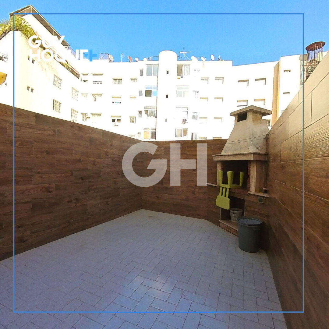 Tres bel appartement meublé sur Abou mahassine