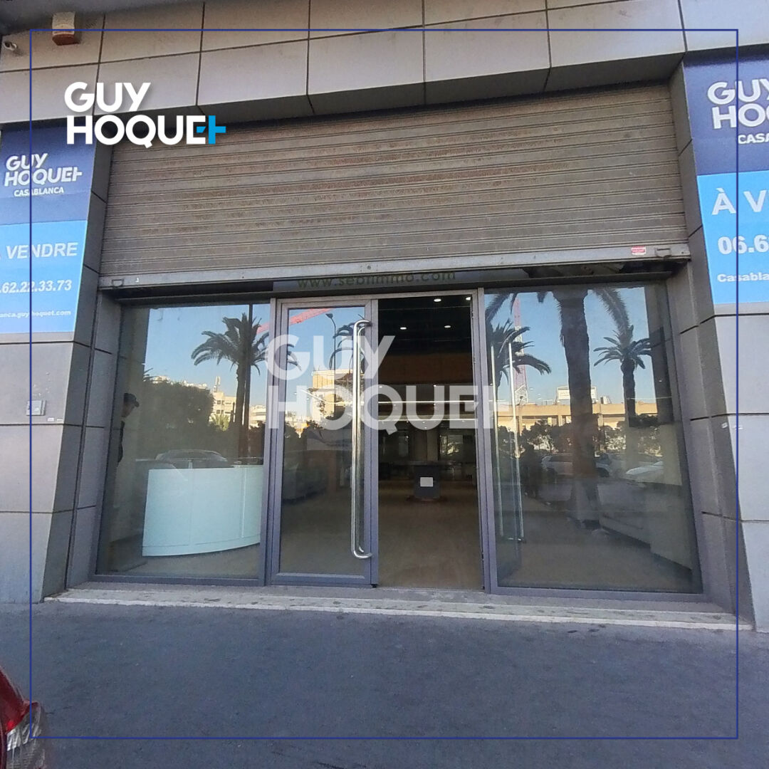 Local commercial Casablanca au coeur de Yacoub El Mansour
