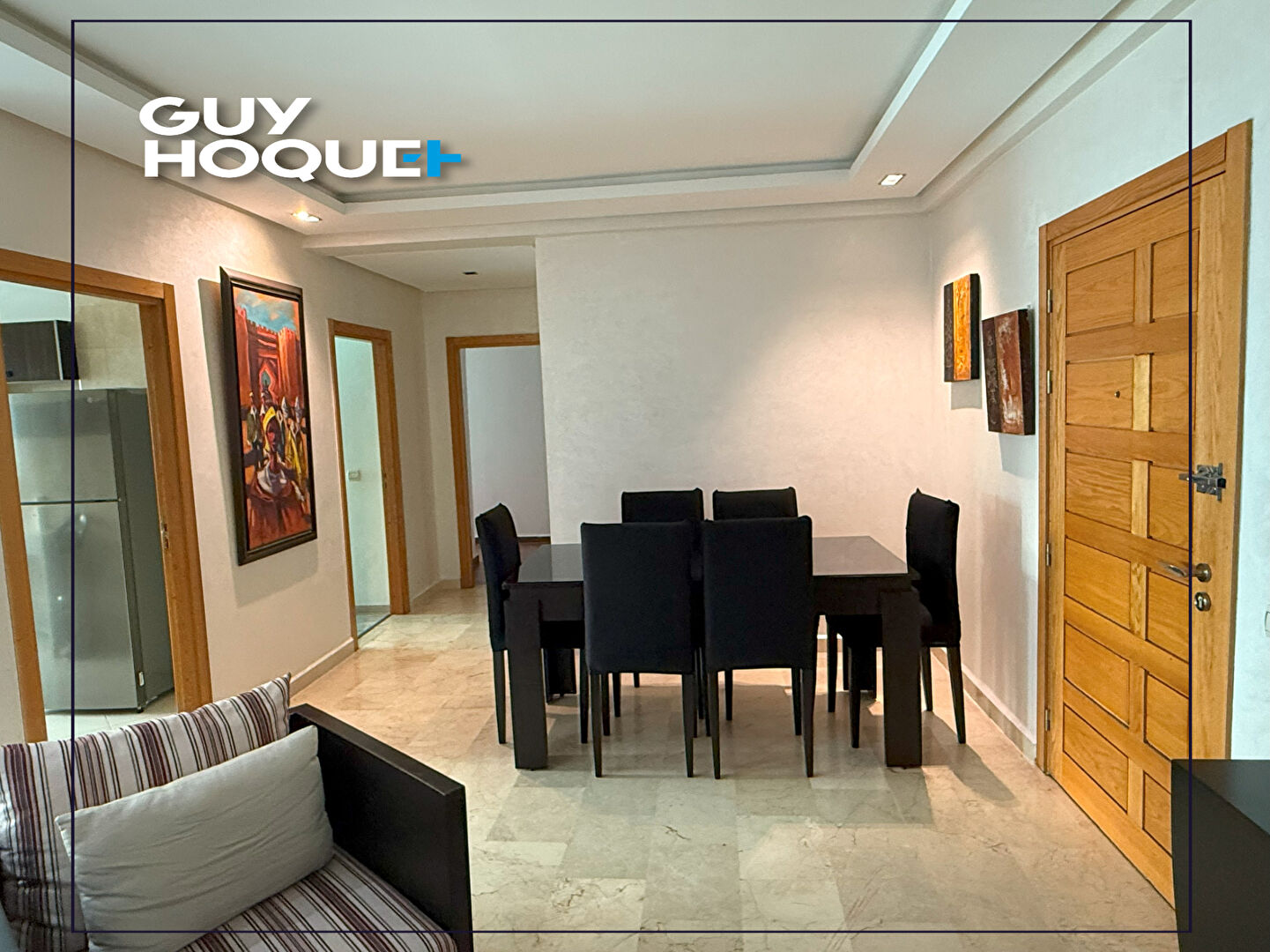 Appartement 2 chambres au coeur du quartier des Hôpitaux, Casablanca