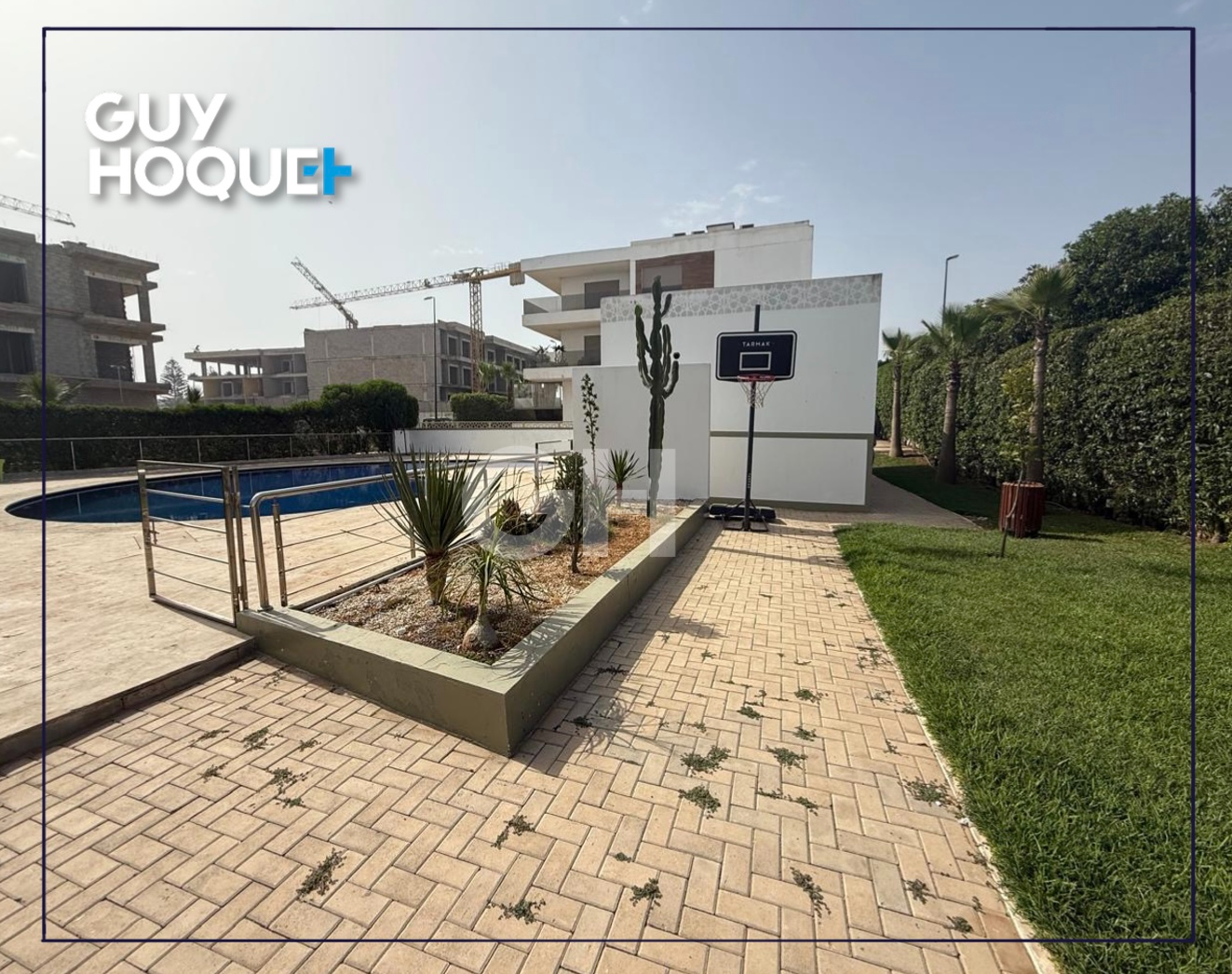 Appartement neuf dans une residence avec Piscine