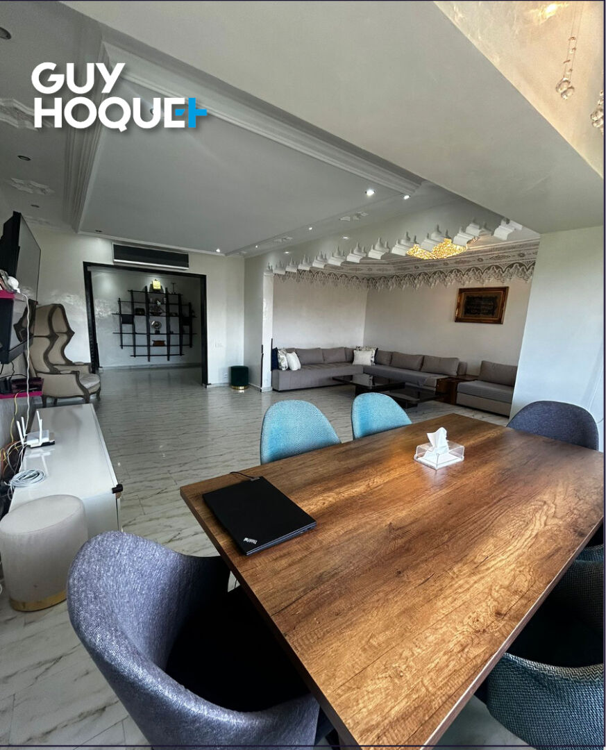 Magnifique 3 chambres sur Résidence Ghandi/ 171m2