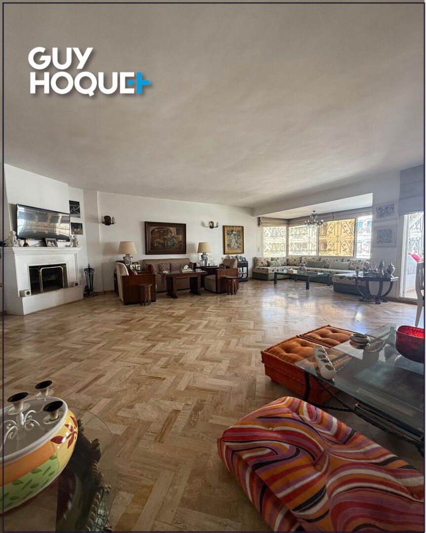 Exceptionnel appartement 258m2 sur la prestigieuse rue Ain Harrouda ? Casablanca