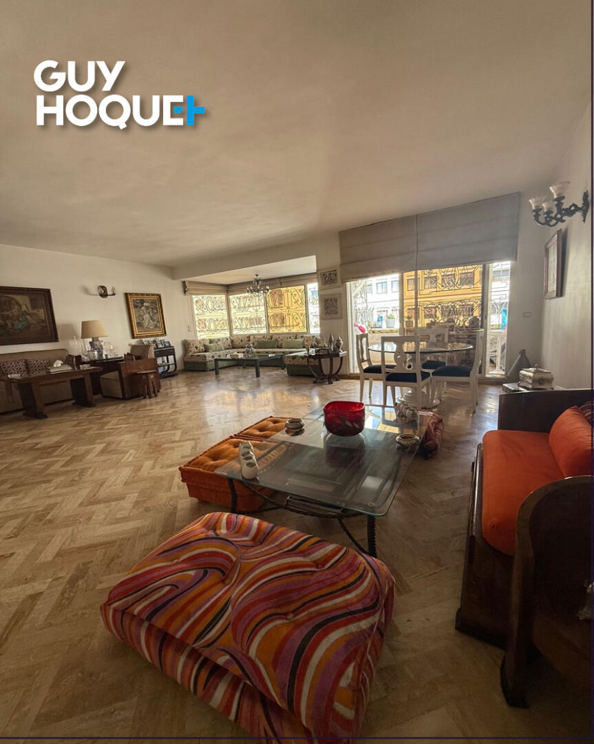 Exceptionnel appartement 258m2 sur la prestigieuse rue Ain Harrouda ? Casablanca