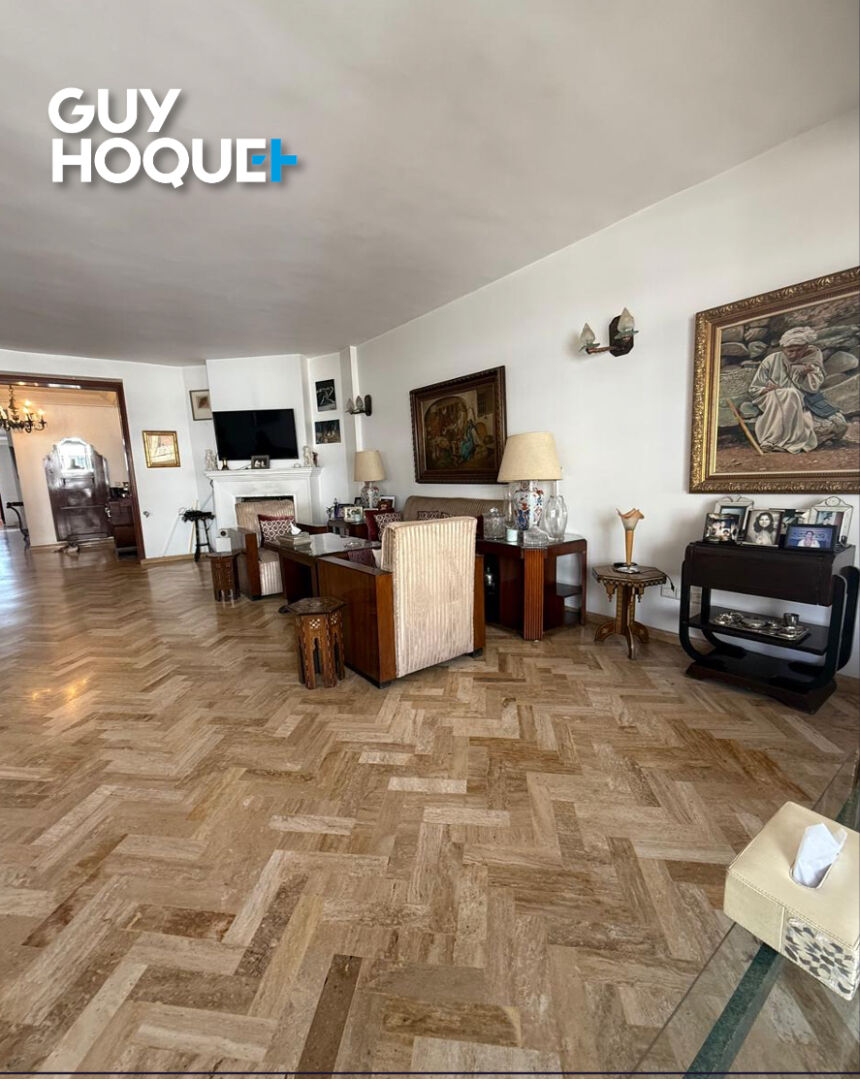 Exceptionnel appartement 258m2 sur la prestigieuse rue Ain Harrouda ? Casablanca
