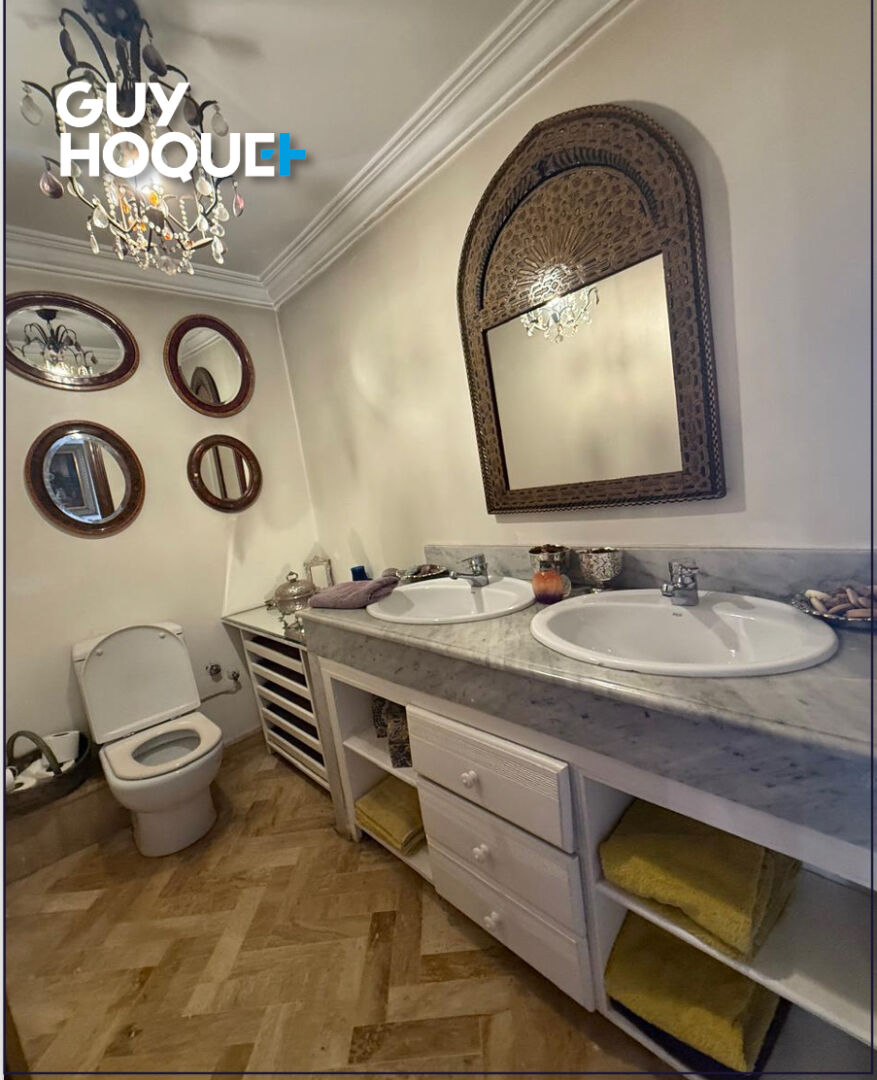 Exceptionnel appartement 258m2 sur la prestigieuse rue Ain Harrouda ? Casablanca