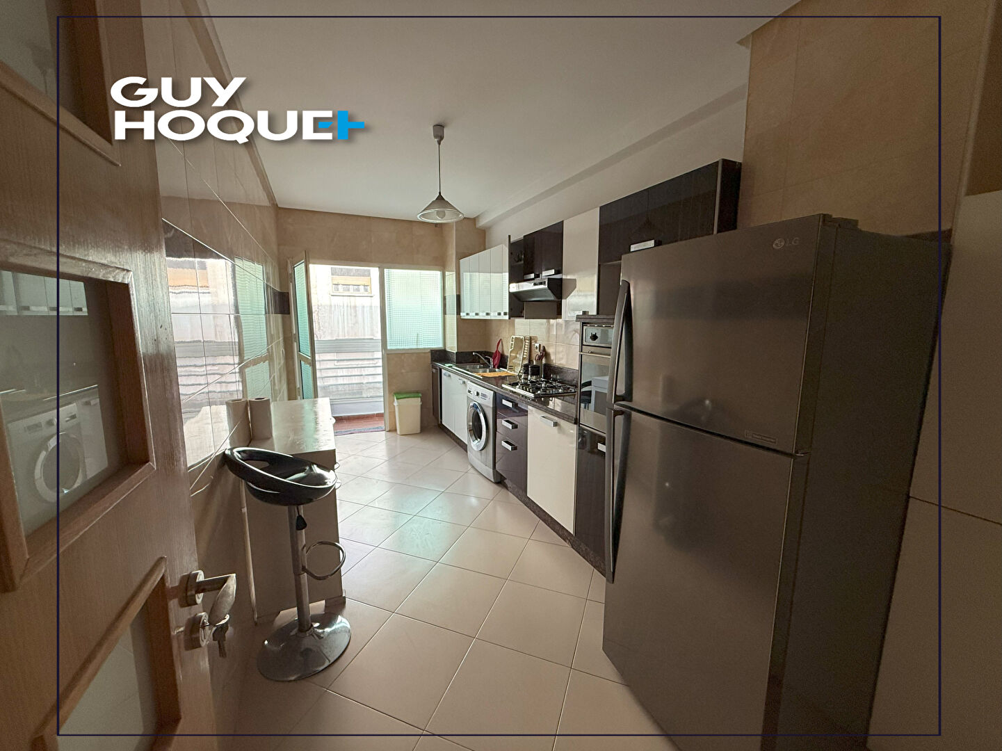 Appartement 2 chambres au coeur du quartier des Hôpitaux, Casablanca