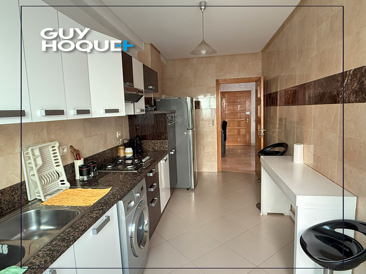 Appartement 2 chambres au coeur du quartier des Hôpitaux, Casablanca