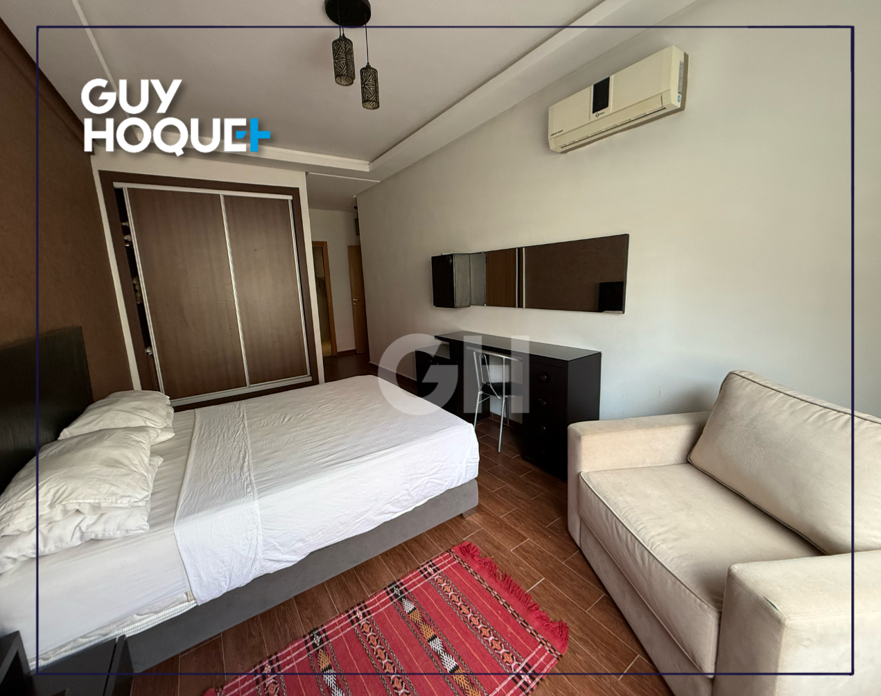 Appartement 2 chambres au coeur du quartier des Hôpitaux, Casablanca