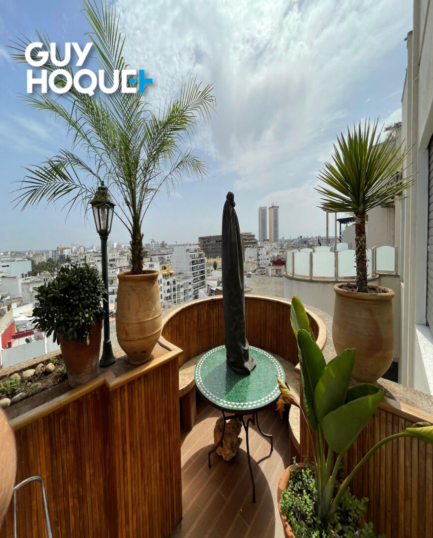 Appartement  au 9iem étage avec une vue panoramique