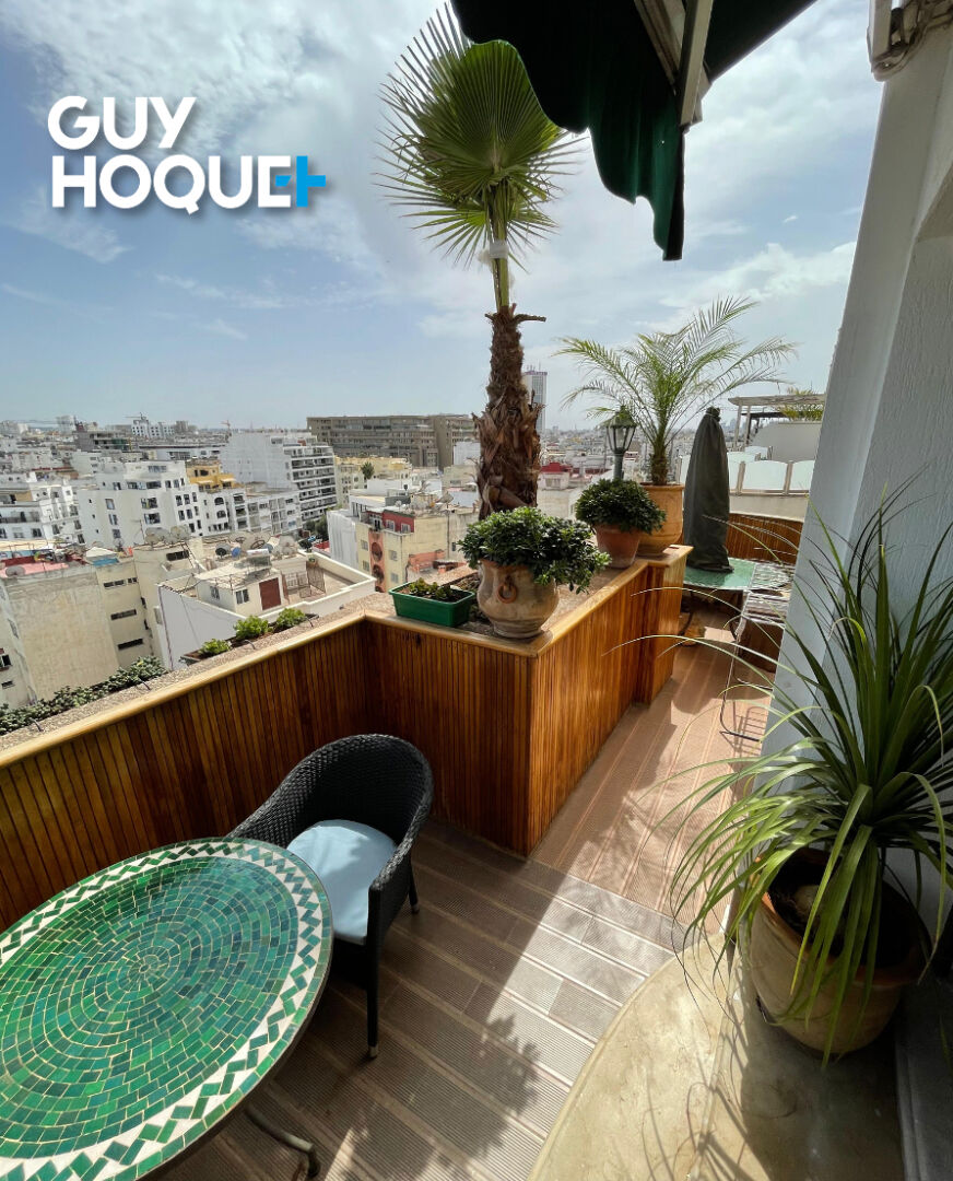 Appartement  au 9iem étage avec une vue panoramique