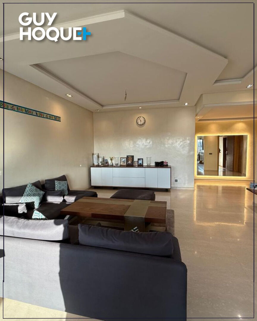 superbe appartement sur la prestigieuse rue Bab Al Irfane