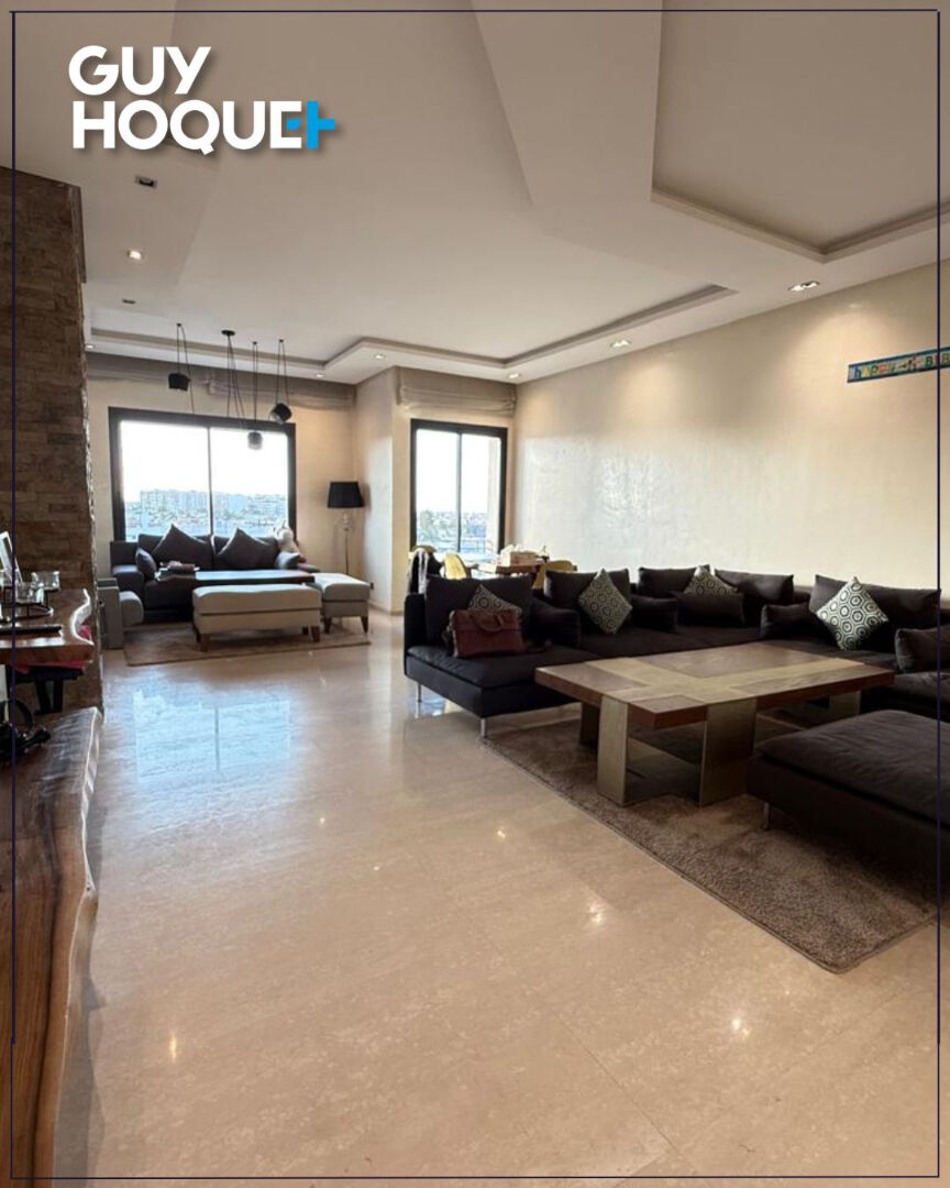 superbe appartement sur la prestigieuse rue Bab Al Irfane