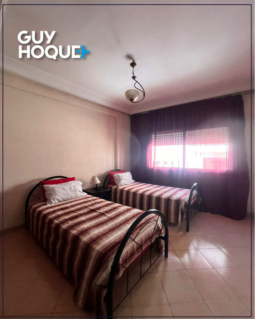 2 chambres meublé Maarif extension