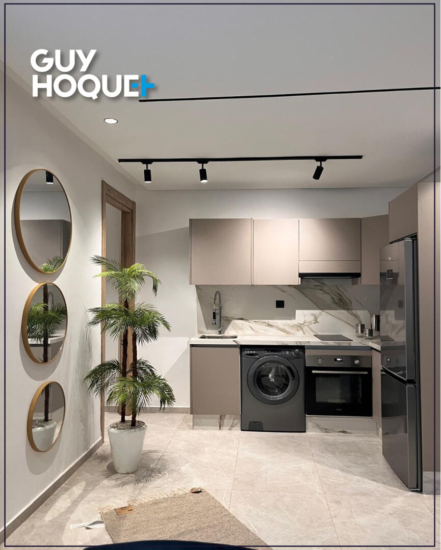 Studio meublé Princesses avec terrasse