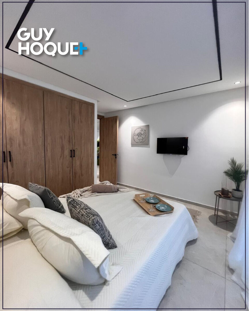 Studio meublé Princesses avec terrasse